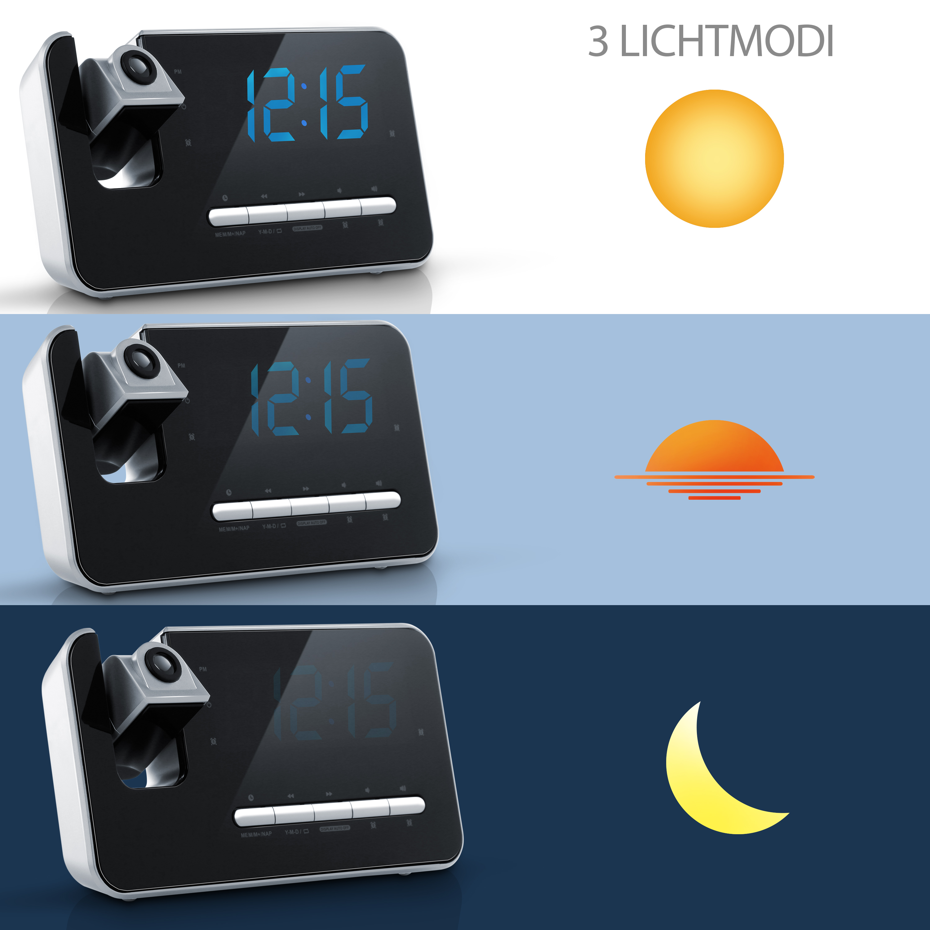 brandson projektionswecker